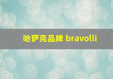 哈萨克品牌 bravolli